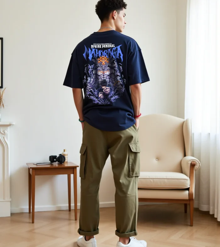 Mahoraga x Divine General - Jujutsu Kaisen Oversized T-shirt