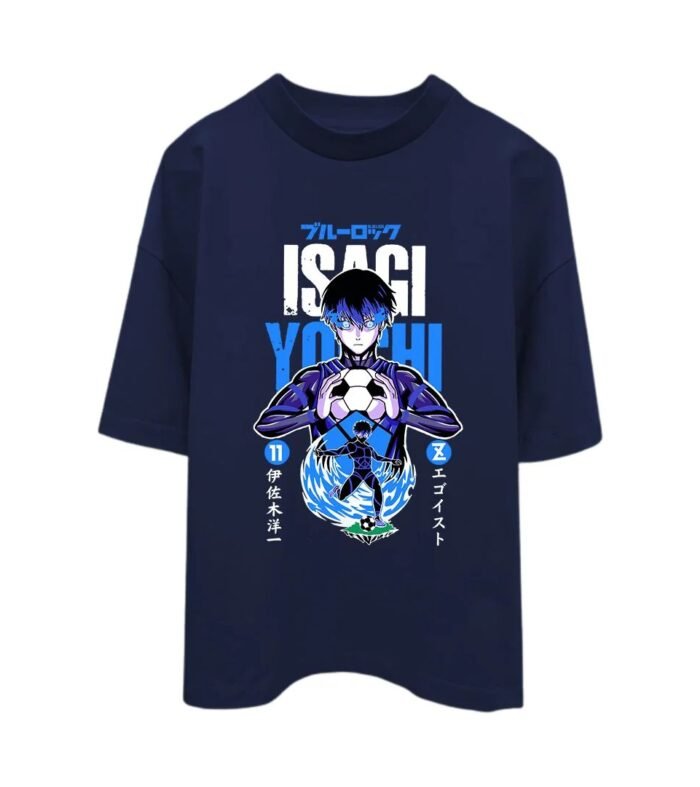 Yoichi Isagi Blue Lock Anime Oversized T-shirt