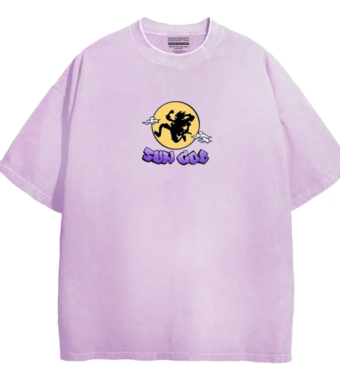 Luffy Gear 5 / Acid Wash Oversized T-shirt