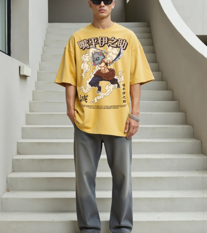 Beastly Blades / Inosuke's Oversized T-shirt