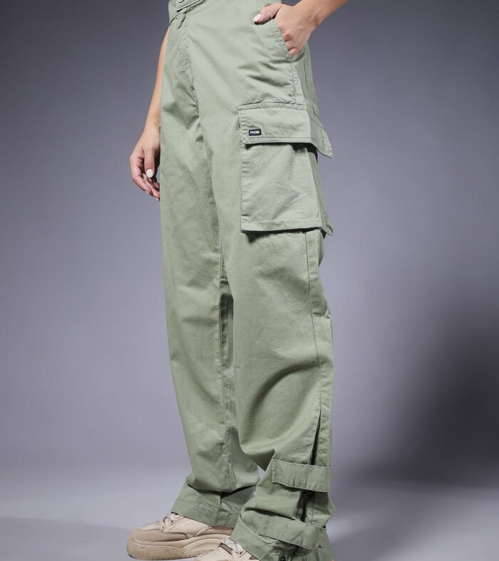 Women Utility Cargo - Mint Green