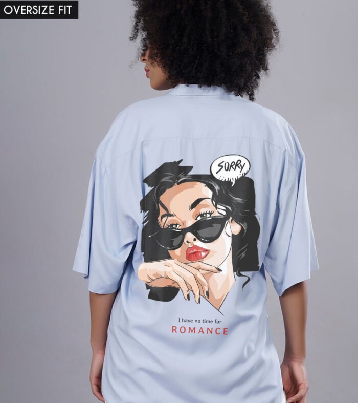 I Have No Time Womens Fluidic Oversized Shirt