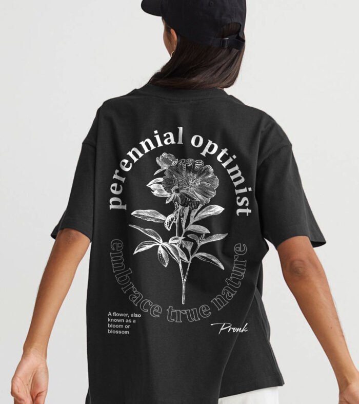 True Nature Women Oversized Printed T-Shirt