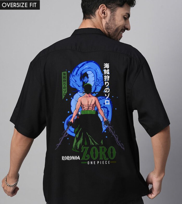 Zoro Mens Fluidic Oversized Shirt