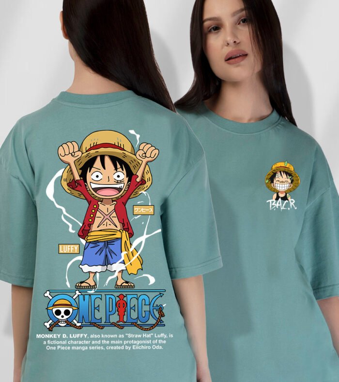 Luffy One Piece Women Oversized T-Shirt