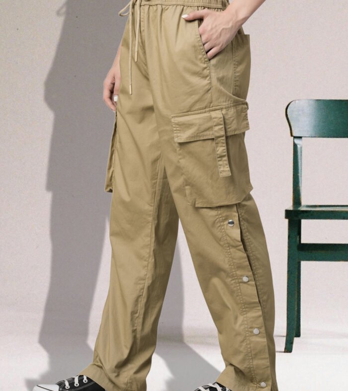 Women Utility Cargo Khaki