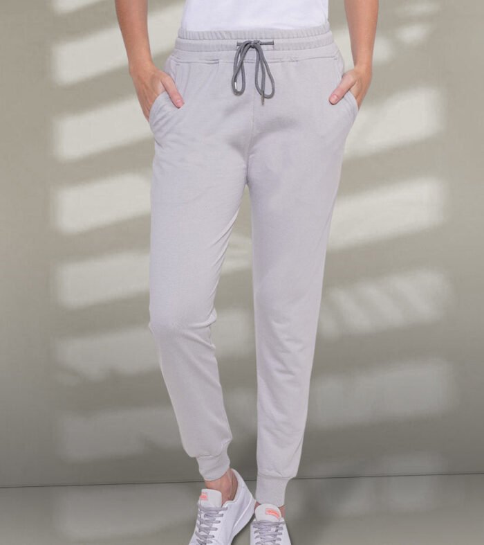 French Terry Jogger for Women: Ash Grey