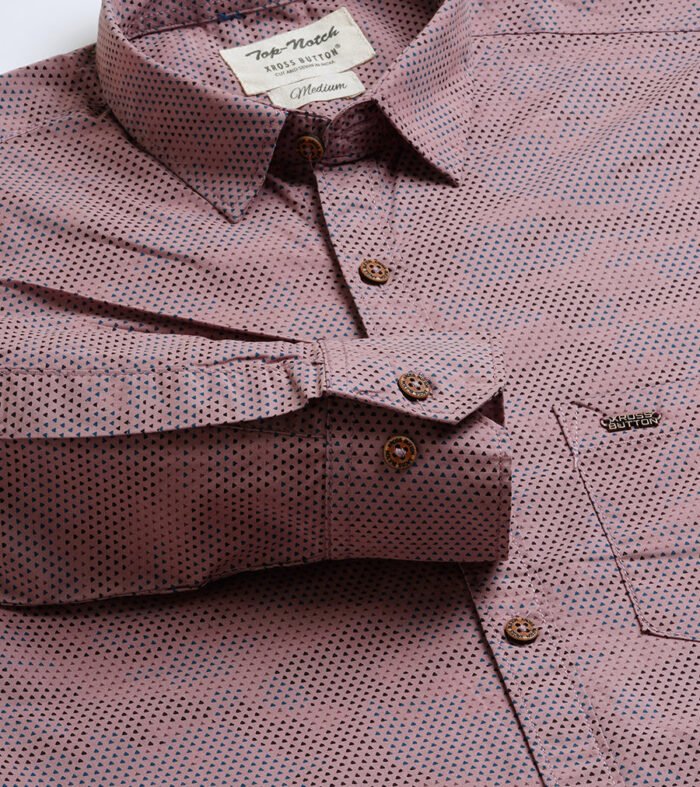 Triangle Wine Mens Shirt