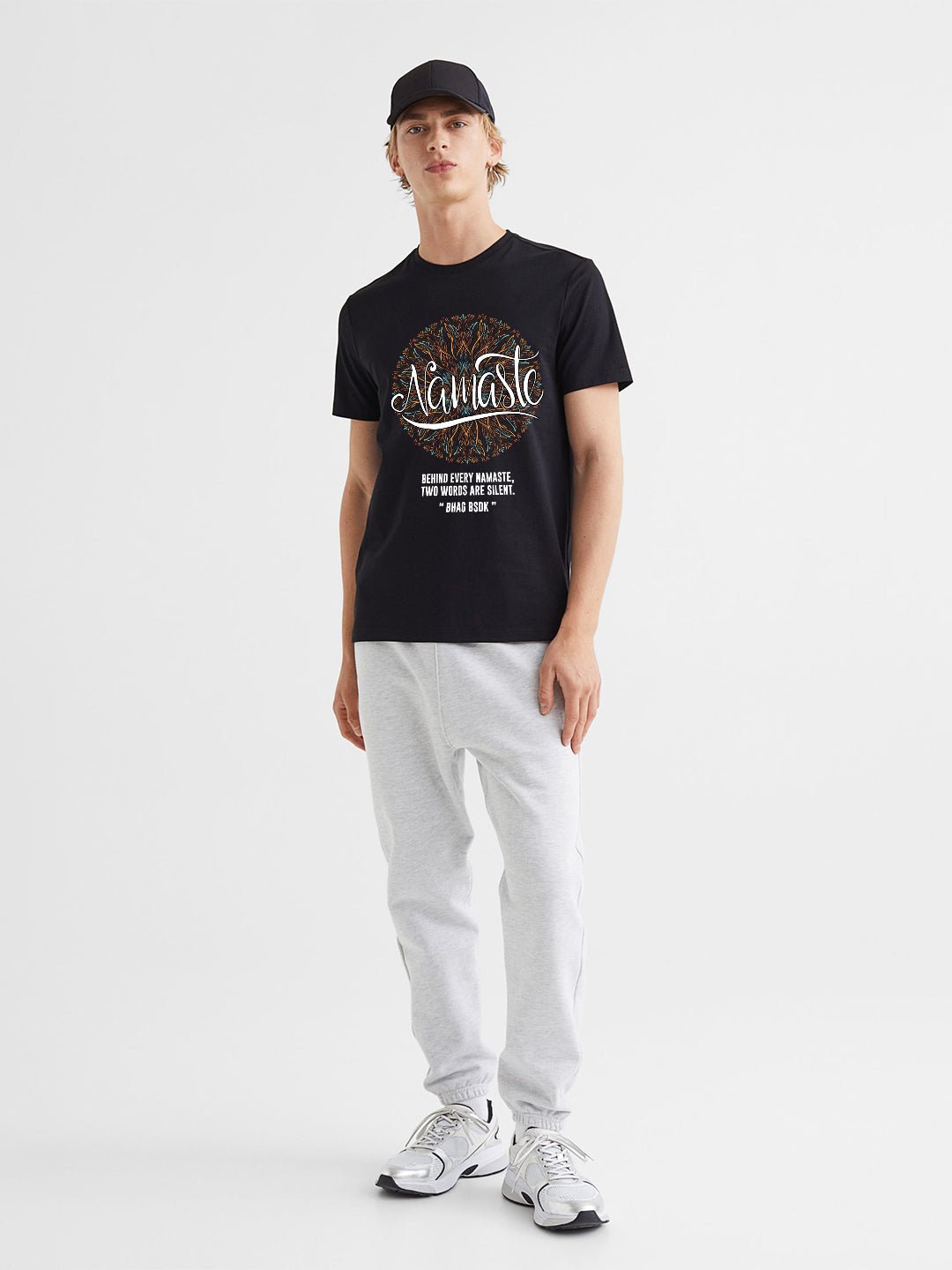 Sarcastic Namaste Men Half Sleeve T-Shirt