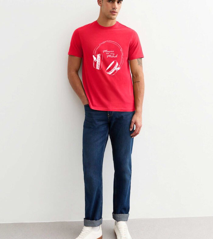 Music on my mind Men Half Sleeve T-Shirt
