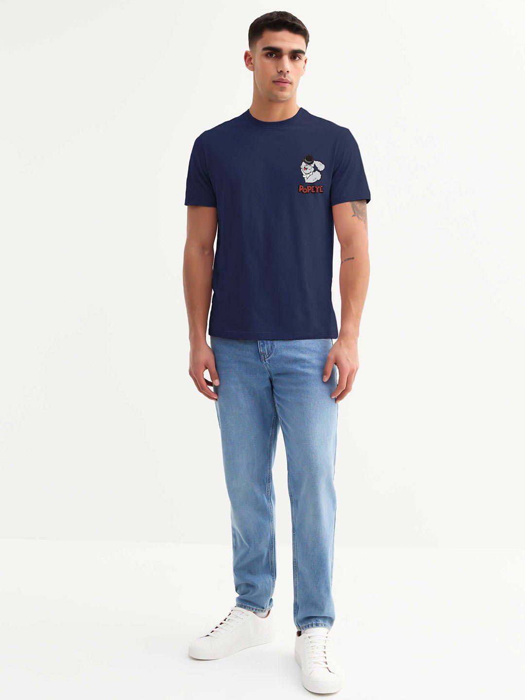 Popeye Power Men half sleeve T-shirt