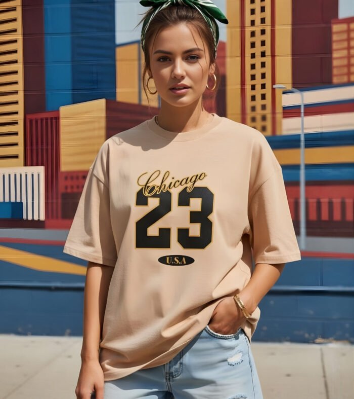 STATEPLAY 23 Women Graphic Oversized Printed T-Shirt