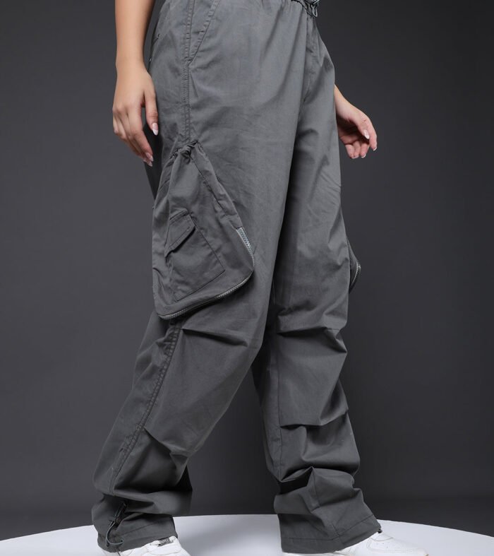 Parachute Pants For Women - Olive