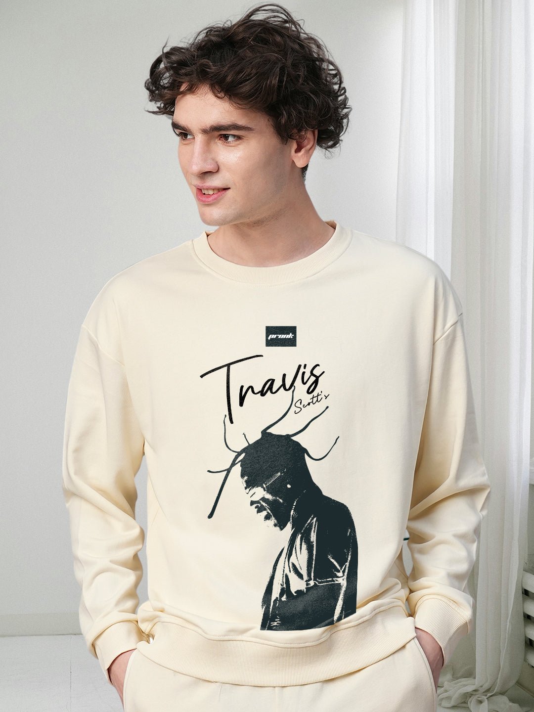 ASTRO SHADOW Drop Shoulder Premium Terry Sweatshirt