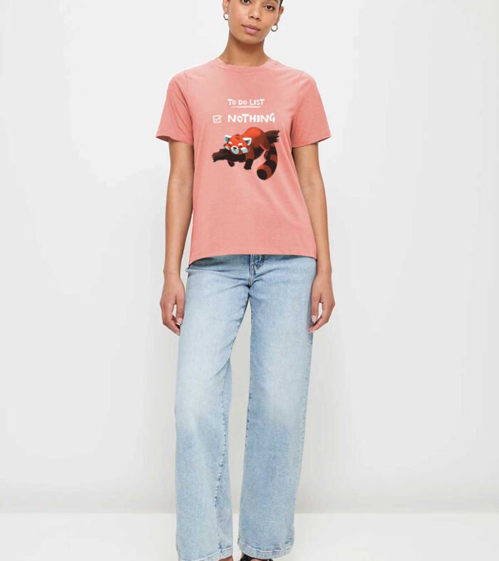 To Do List Nothing Women Half Sleeve T-Shirt