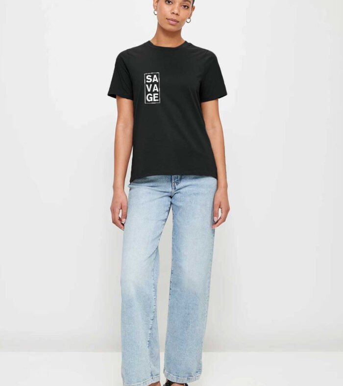 Savage Women Half Sleeve T-Shirt