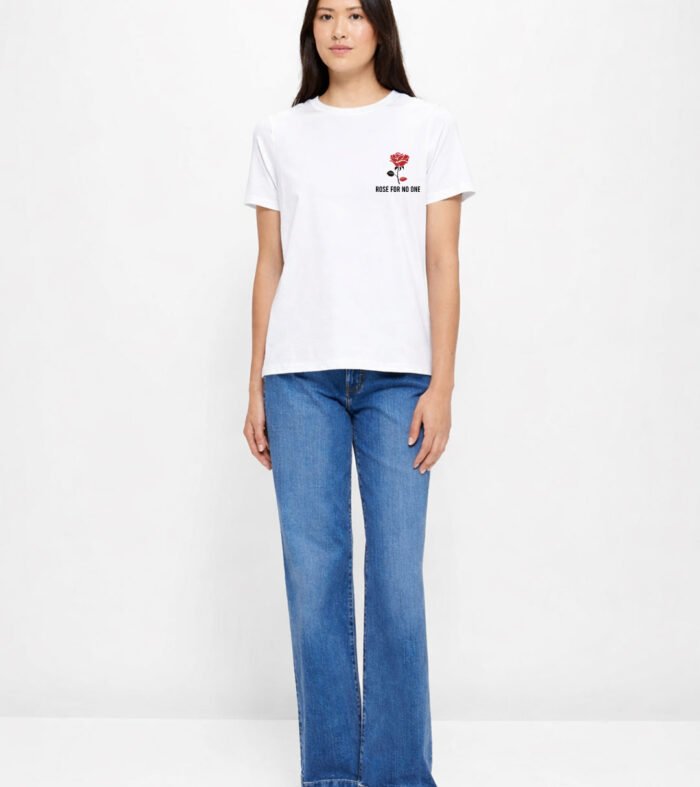 Rose for no one Women Half Sleeve T-shirt