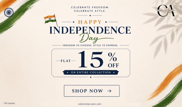 Celebrate Independence Day 2026 with Style with Celestial Arcane